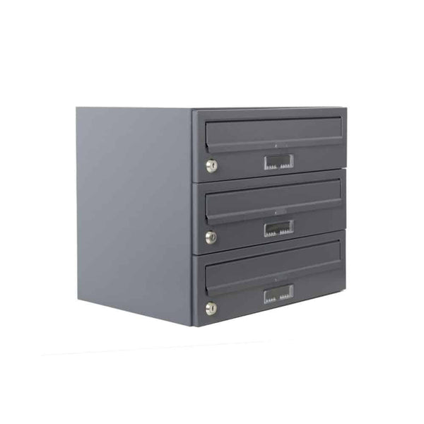 Apartment Mailboxes E3 Urban Easy 3 Bank