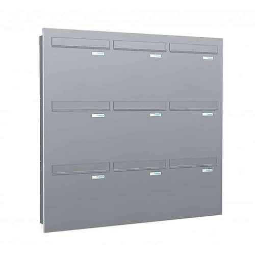 Apartment Mailboxes Lad 04 Door Panel 9 Bank