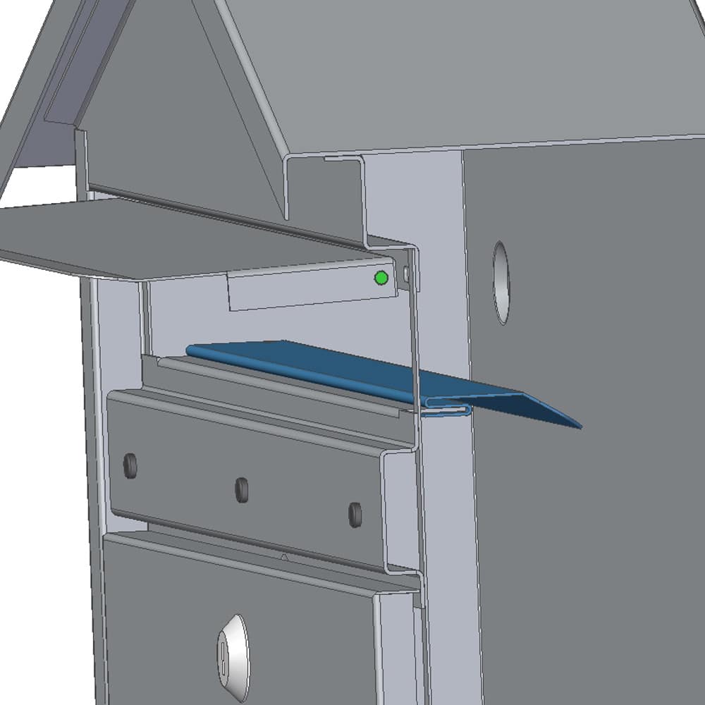 Atb 01 Anti Theft Baffle Restrictor Drawing 6