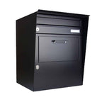 Beta External Wall Mounted Parcel Box Black