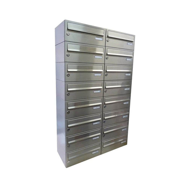 Communal Postboxes For Flats Lbd 015 Wall Mounted