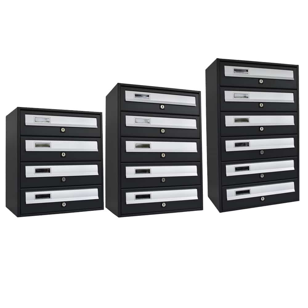 Cubo Classe All Banks Communal Letterbox