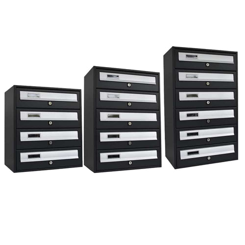 Cubo Classe All Banks Communal Letterbox