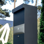 Grundform Freestanding Parcel Delivery Drop Box