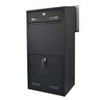 Large Post Box Sigma Stainless Steel Front