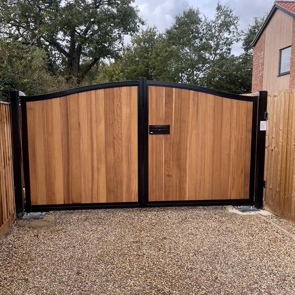 Letterbox For Gate W3 Black