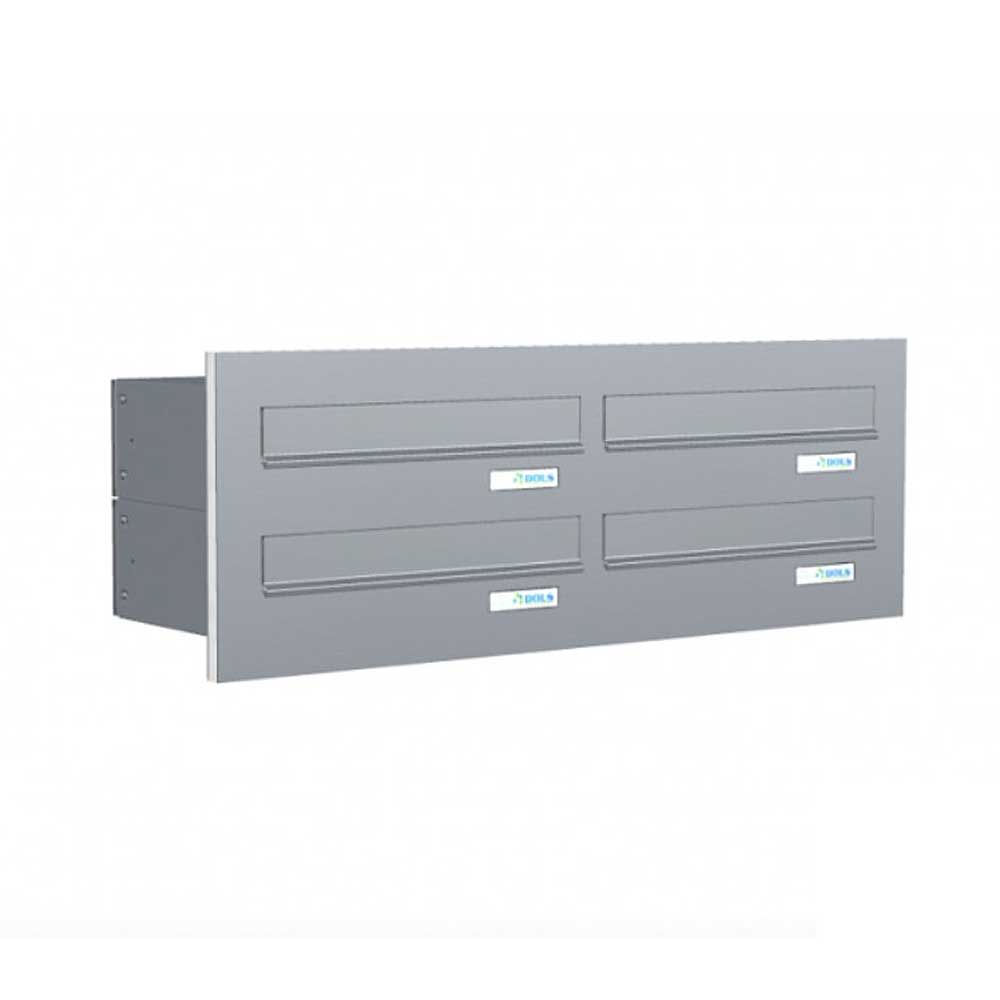 Flat Mailboxes Door Panel Rear Access Apartment Mailboxes City Hall LBD-047 (W 370 x ...