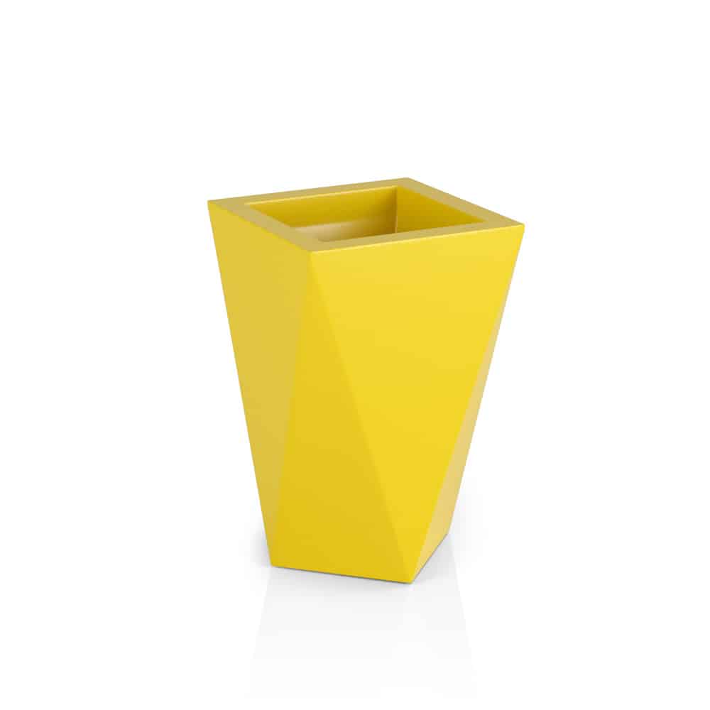 Monumo Vaso Outdoor Indoor Planter Yellow 2
