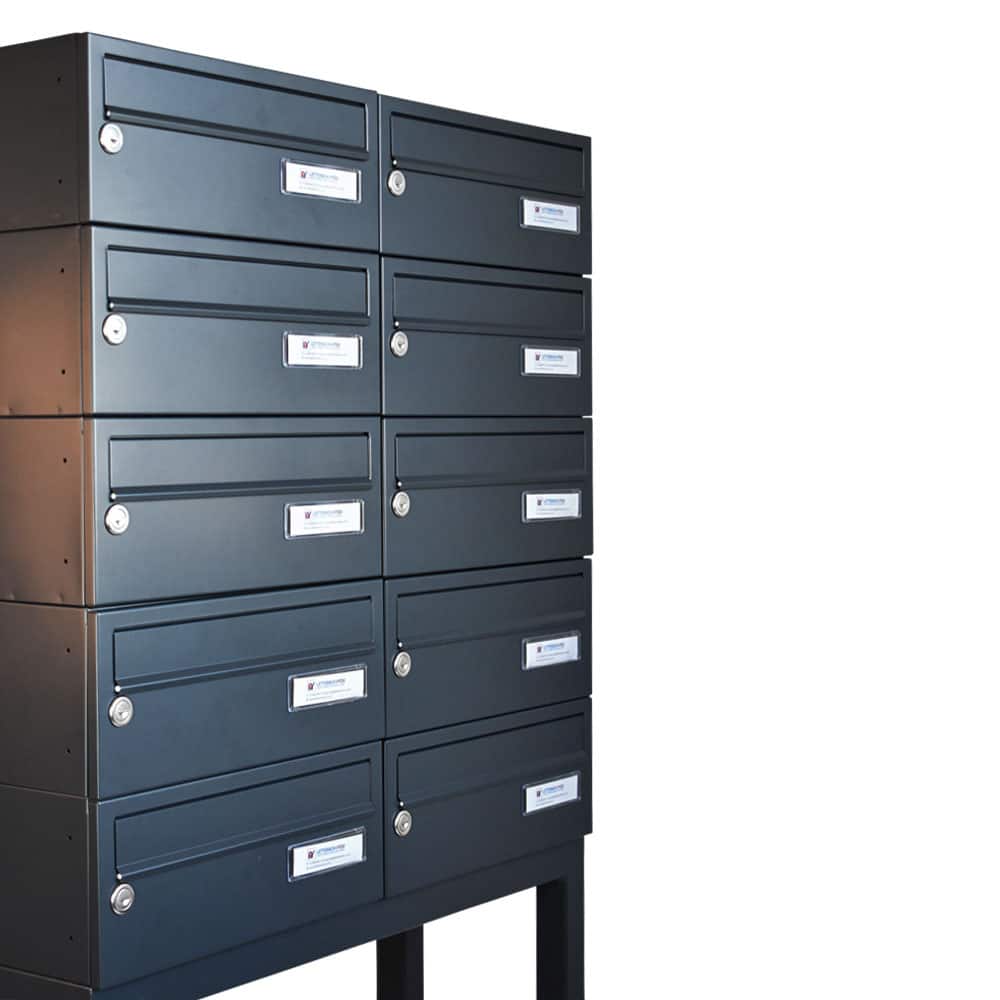 Multiple Post Boxes Free Standing Lbd 015 Ral 7016