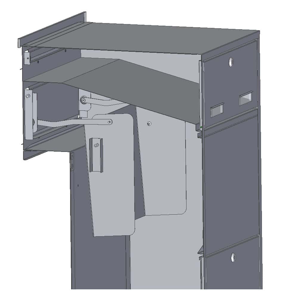 Parcel Box Large Freestandng Sierra Inside View 2