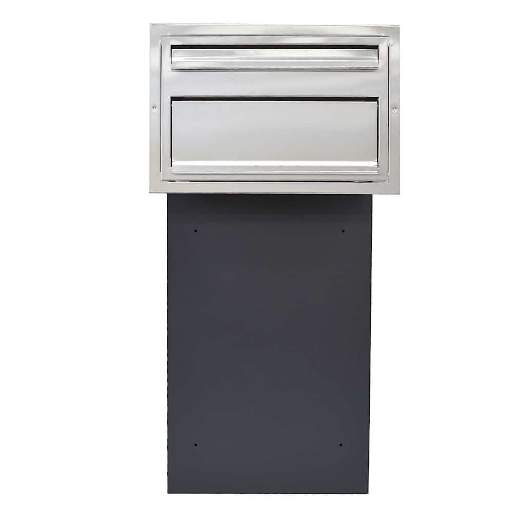 Parcel Post Boxws Through the Wall Parcel Post Box | Sierra Stainless Steel – Letterbox4you