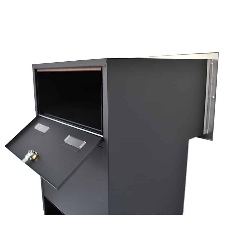Post Box For House Sierra Stainless Steel Front