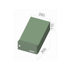 Postboxes For Flats Ldd 046 Door Panel Letterboxes Dimensions