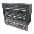Postboxes For Flats Urban Easy Mtz Recessed Mounted Multi Occupancy
