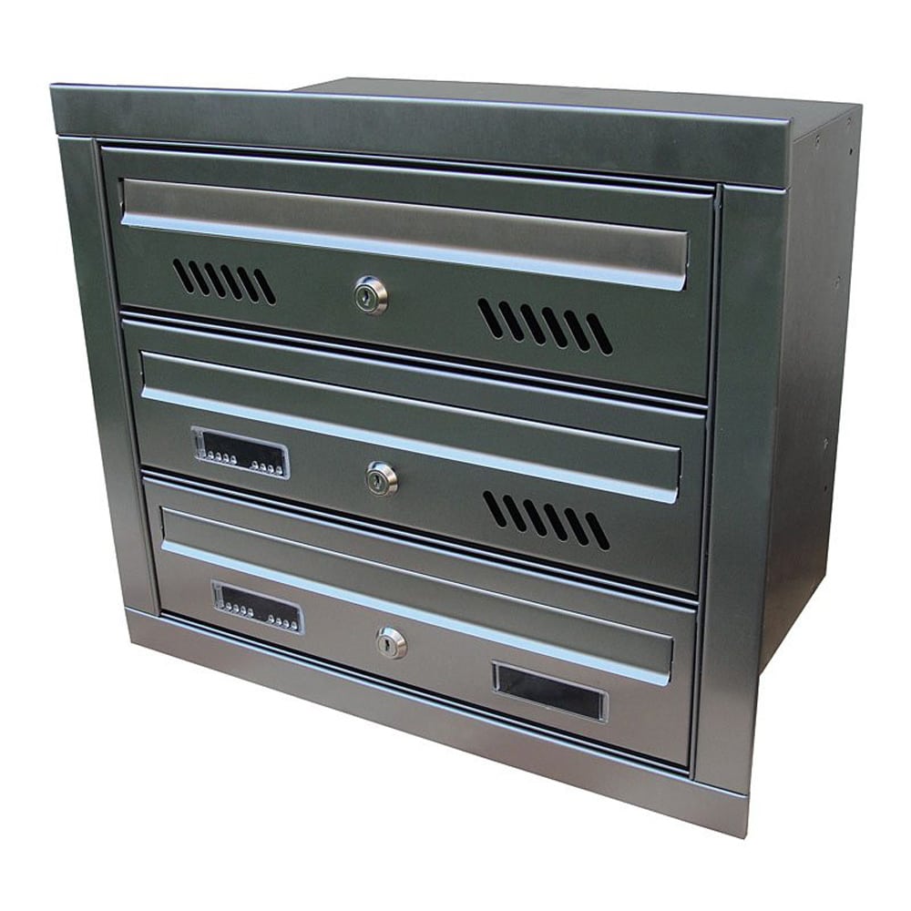 Postboxes For Flats Urban Easy Mtz Recessed Mounted Multi Occupancy