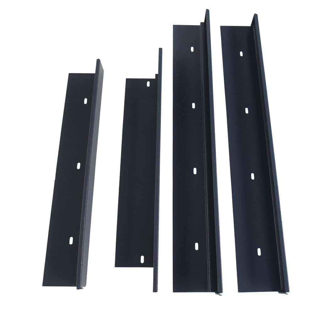 Fitting trim for recess mounted letterboxes