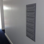 E5 Internal multi occupancy post boxes - Bank of 6 01