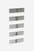 Flats numbers for multiple letterboxes