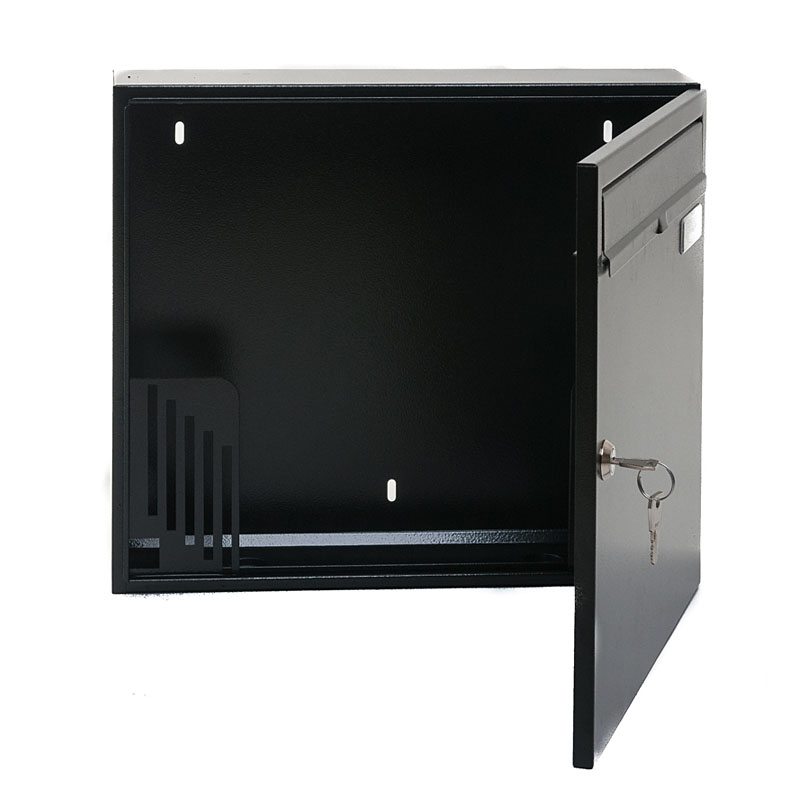 W4 Wall mounted external letterbox - open