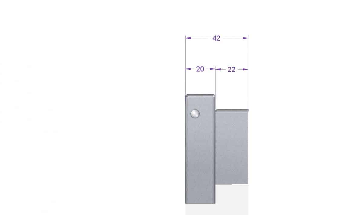 Gate/Fence Mounted Letter Plate