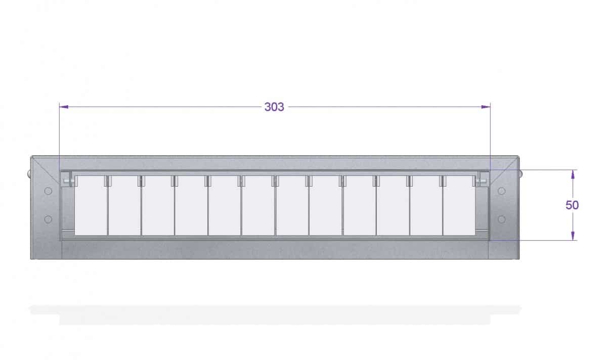 Gate/Fence Mounted Letter Plate