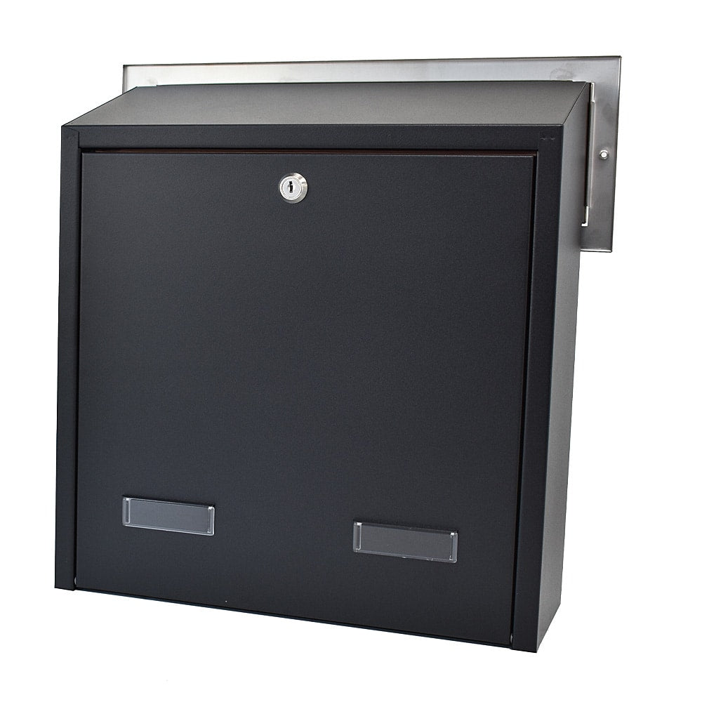 Through The Wall Letterbox W3 3 With Stainless Steel Front