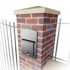 Through The Wall Letterboxes Bloomsbury Cast Aluminium