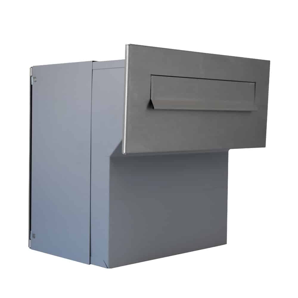 Through The Wall Post Box Lfd 042 Stainless Steel