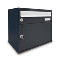 Wall Mounted Letterbox Easybox 400 Grey
