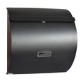 Wall Mounted Letterbox Wa1 Black
