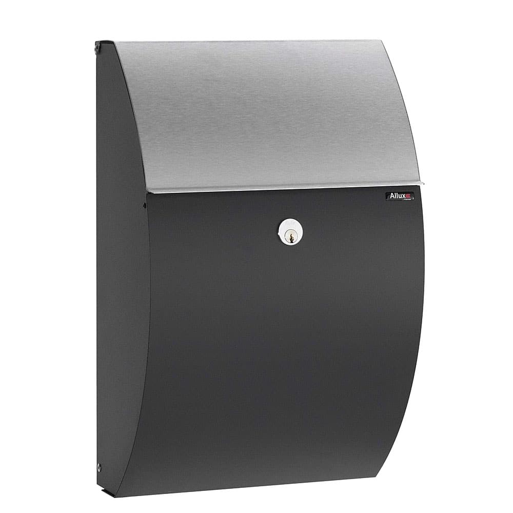 Wall Mounted Poet Box Allux 7000 Black Stainless Steel