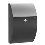 Wall Mounted Poet Box Allux 7000 Black Stainless Steel