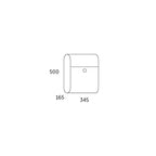 Wall Mounted Post Box Allux 9000 Dimensions