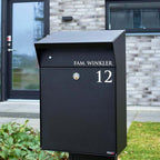 Wall Mounted Post Box Allux Bjorn Villa