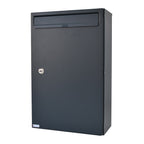 Wall Mounted Post Box For House Cerberus Grey 7016