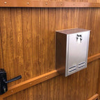 Wall Mounted Post Box Magnum Stainless Steel