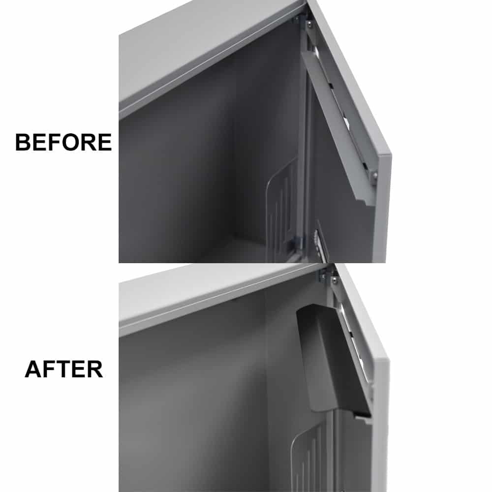 Atb Post Anti Theft Baffle Restrictor for Individual Letterboxes ATB-01 ...